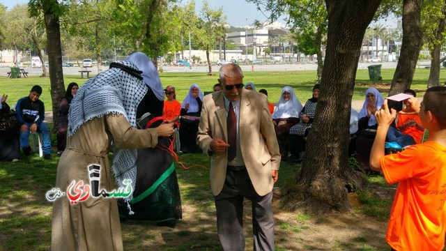   مدرسة جنة ابن رشد تختتم مشروع  جسر الاجيال  في احضان الطبيعة بحضور الاباء والامهات من بيت المسنين . 